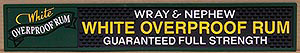Wray & Nephew White Overproof Rum Bar Mat