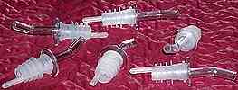 Clear Plastic Pourers