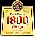Jose Cuervo 1800 Tequila Bar Mirror