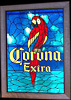 Corona Extra Stained Glass Parrot