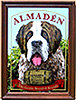 Almaden California Brandy St Bernard Mirror