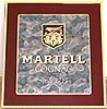 Martell Cognac Smoked Glass Mirror