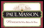 Paul Masson Vineyards Saratoga, California Vintage Bar Mirror