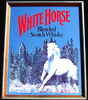 White Horse Blended Scotch Whisky Vintage Bar Mirror