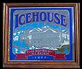 Icehouse Plank Road Brewery Smoked Glass Bar Back Mirror