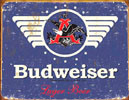 Budweiser '1936' Retro Tin Sign