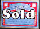 Budweiser 1995 Classic Logo Bar Mirror
