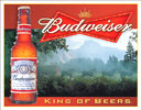 Budweiser King of Beers Tin Sign