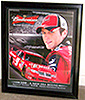 Budweiser Racing Kasey Kahne Reflective Glass Plaque