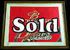 Budweiser Quail Unlimited Wildlife Mirror