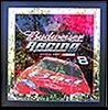 Budweiser Racing Beveled Glass Mirror