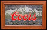 Coors Beer 1987 Spanish Mirror
