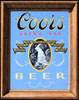 Coors Extra Dry Beer Vintage Bar Mirror