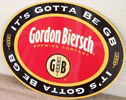Gordon Biersch Tin Sign