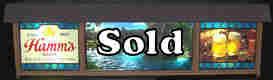 Hamm's Beer Gigantic Vintage Scene-a-rama Illuminated Motion Sign