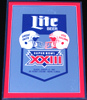 Miller Lite Beer Super Bowl 23 Bar Mirror