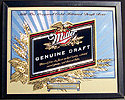 Miller Genuine Draft MGD Naturally Bar Mirror