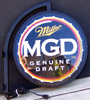 Miller Genuine Draft Double Sided Illuminated Pub Light