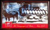 Miller High Life Heritage Horse Drawn Keg Wagon Mirror