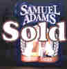 Samuel Adams Boston Lager Double Sided Illuminated Pub Light