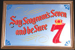 Seagram's 7 Classic Vintage Bar Mirror