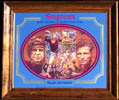Seagram's Seven Crowns of Sports Collection - Baugh & Hutson Football Mirror
