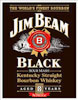 Jim Beam Black Tin Sign