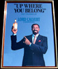 Lord Calvert Whiskey Wilt Chamberlain Vintage Bar Mirror