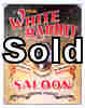 Jack Daniel's White Rabbit Saloon Tin Sign