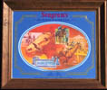 Seagram's Seven Crowns of Sports Collection Man O' War Mirror