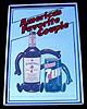 Seagram's Seven Crown Whiskey & Seven-Up Vintage Bar Mirror