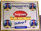 Seagram's VO Golden Quarterback Challenge Football Mirror