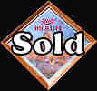 Miller High Life First Flush Diamond Wildlife Bar Mirror