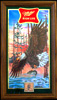 Miller High Life American Eagle Wildlife Reflective Glass Plaque