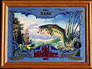 Old Milwaukee Bass Wildlife Mirror