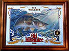 Old Milwaukee Walleye Wildlife Mirror