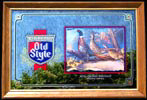 Heileman's Old Style 1993 Ring-necked Pheasant Wildlife Mirror