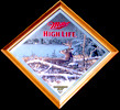 Miller High Life Opening Day Diamond Wildlife Mirror