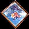 Miller High Life 'Sly Fox' Diamond Wildlife Mirror