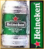 Heineken Tin Keg Can & Street Sign Combo