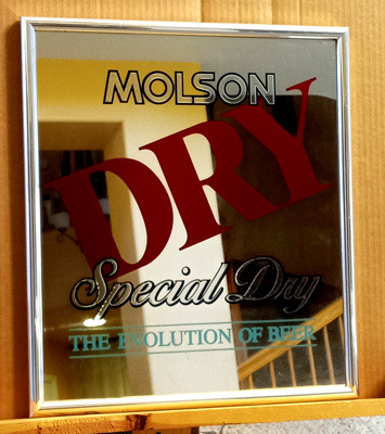 Molson Special Dry Bar Mirror
