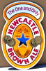 Newcastle Brown Ale Wood Plaque