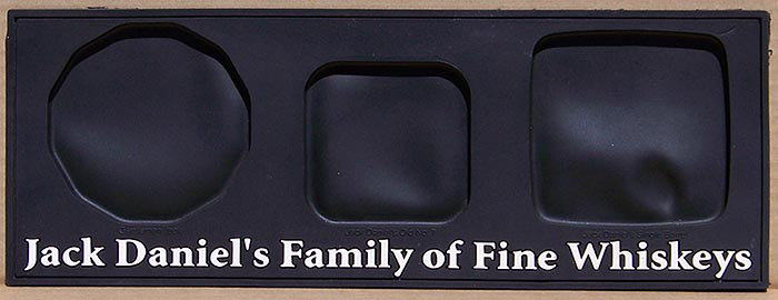 Jack Daniel's Bottle Placement Bar Mat