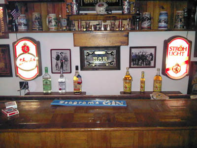 Rick Guzman's Home Bar