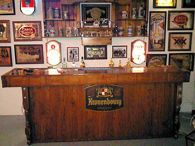 Rick Guzman's Home Bar