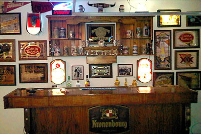 Rick Guzman's Home Bar