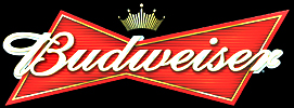 Budweiser Logo Small Bar Mirror