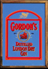 Gordon's Gin Small Vintage Bar Mirror