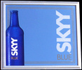 Skyy Blue Vodka Drink Bar Mirror