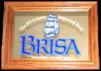 Brisa Cerveza Bar Mirror – Collectible Bar Decor